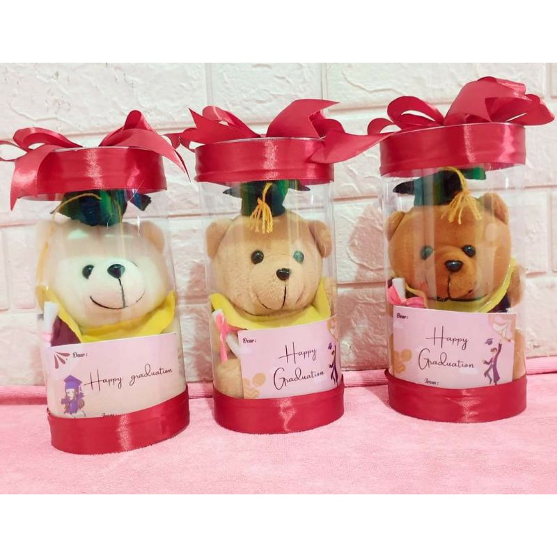 Boneka tabung wisuda_buket boneka_kado wisuda_kado unik simple