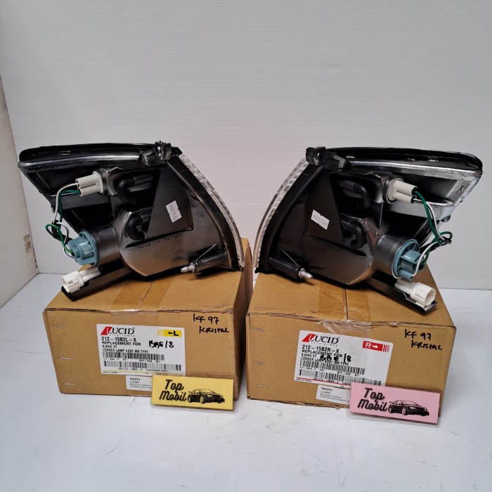 Cod - Lampu Sen Depan Kijang Kapsul 1997-1999 Kristal 212-15B2 -X Merk Lucid Kode 071