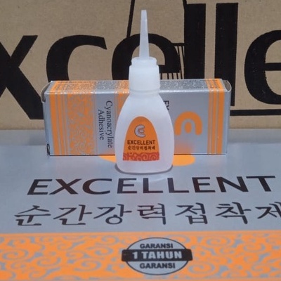 

Lem Korea Excellent 1 Box Isi 50 Pcs / Lem Korea / Lem Sebaguna / Lem Korea Power Glue Glue / Lem