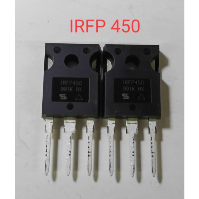 MOSFET IRFP 450 ASLI ORIGINAL IC TRANSISTOR MOSFET IRFP 450 KUALITAS BAIK MOSFETIRFP450