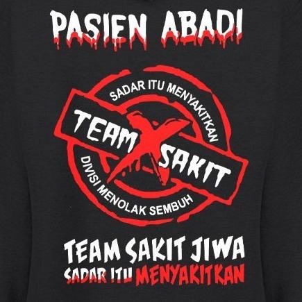 Hoodie Pria Team Sakit Menolak Sembuh , Hoodie Distro Team Sakit Ohmymarketid
