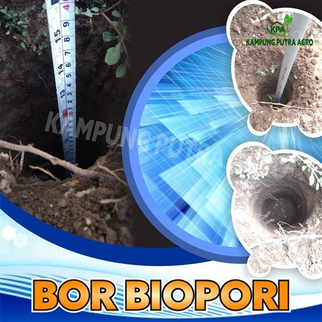 Bor Biopori Spiral Alat Pelubang Tanah Bor Tanah Kode 756