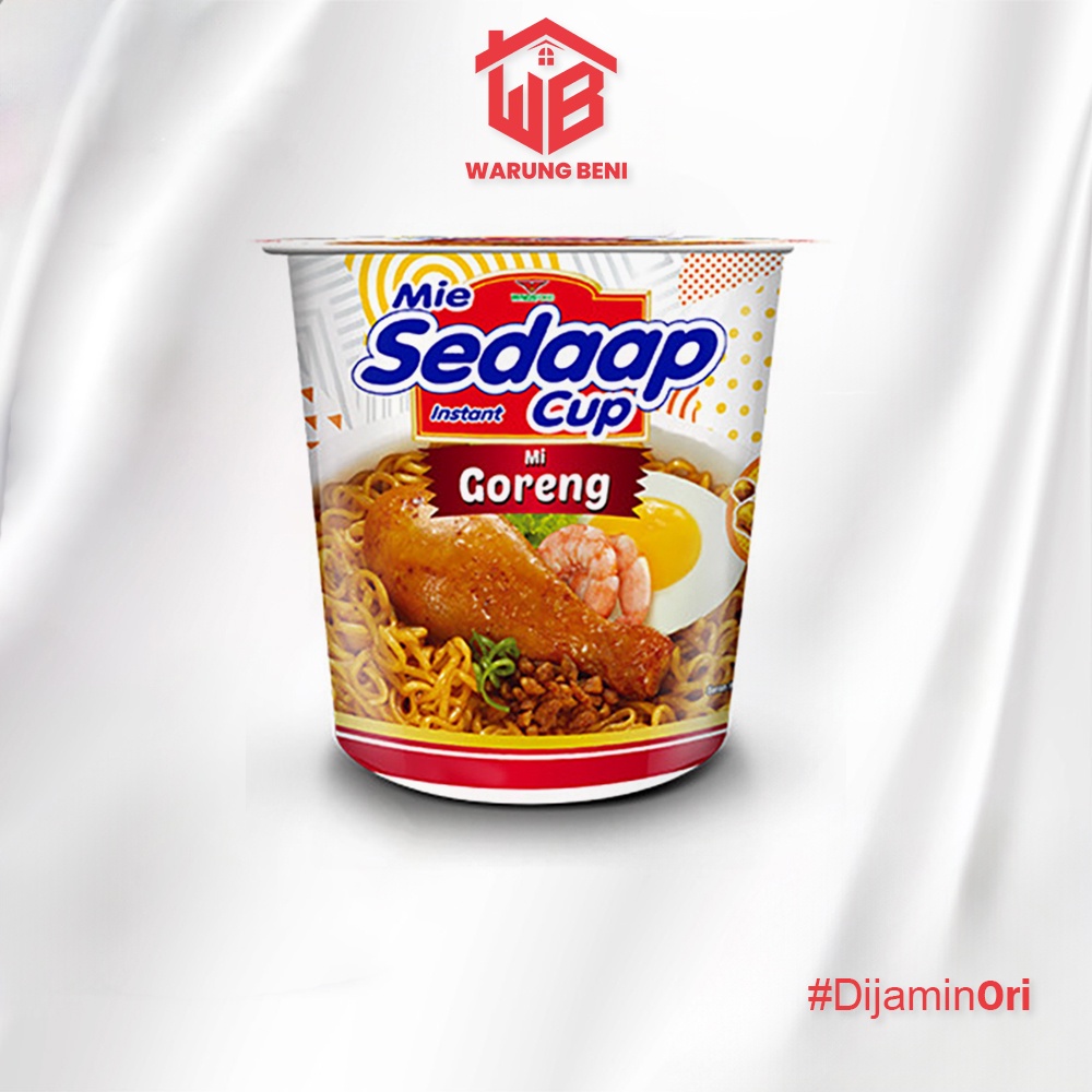 

Sedaap Cup Mie Instan Goreng 81 gr