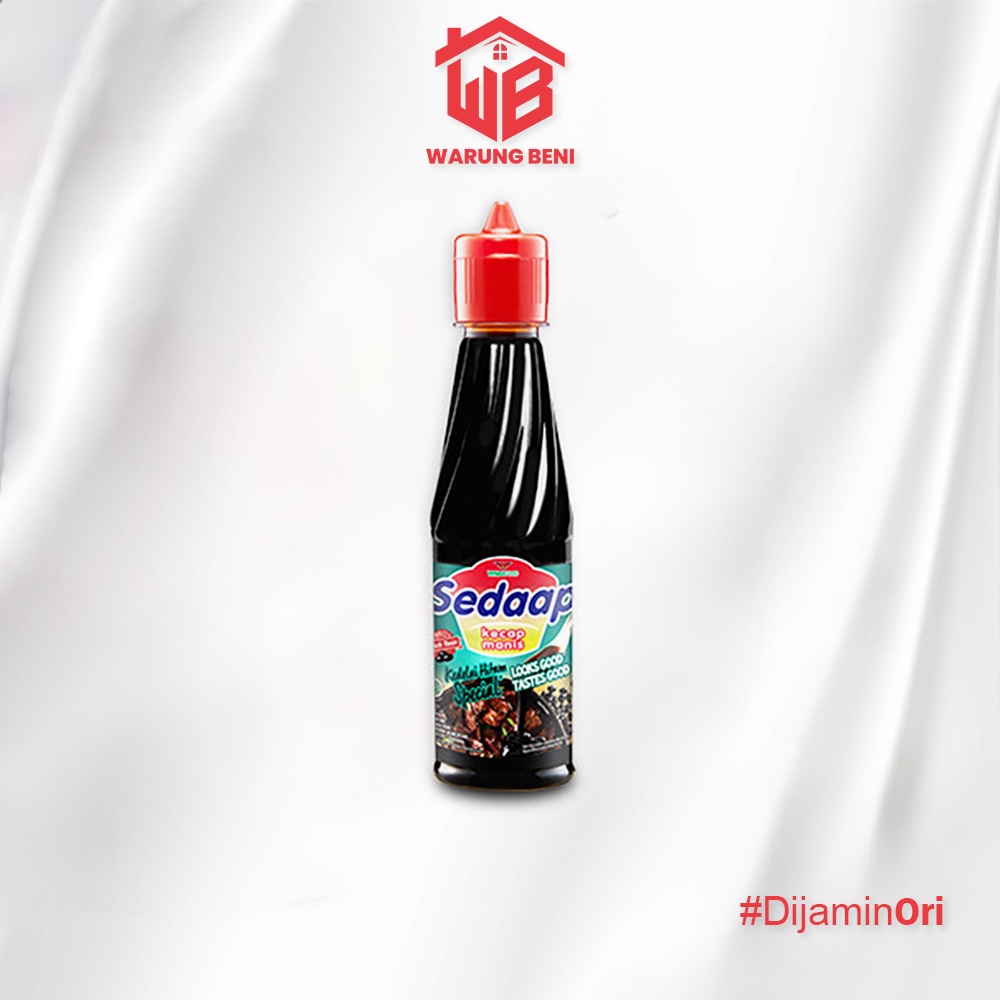 

Sedaap Kecap Manis Kedelai Hitam Spesial 135 ml