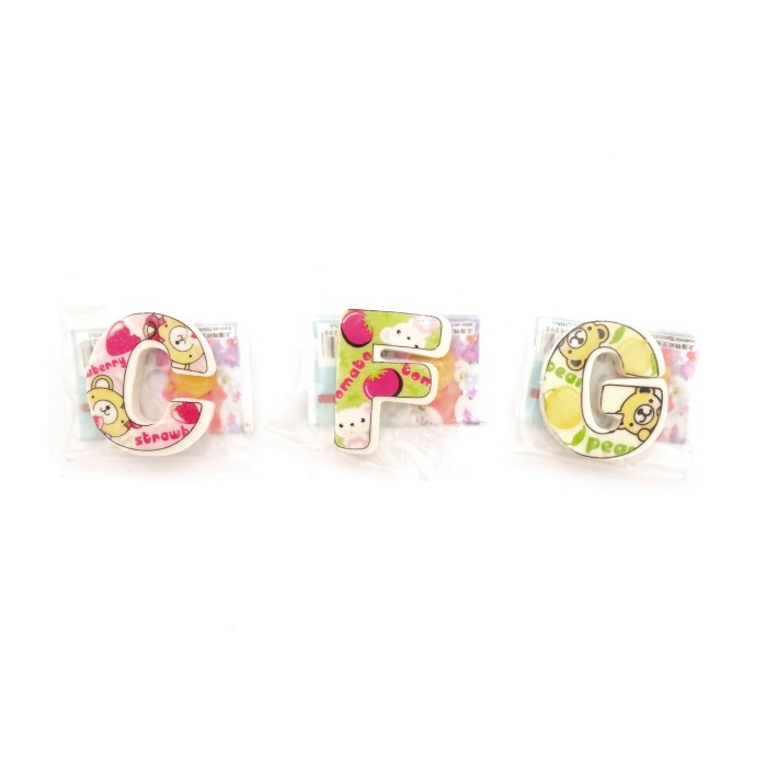 

Penghapus Tebang TB 6639 Fancy Lucu Eraser Abjad Lucu