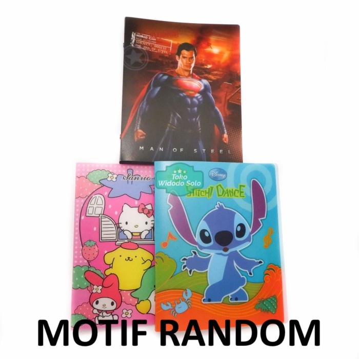 

Map Binder Fancy Loose Leaf A5 Kecil Kartun Anak