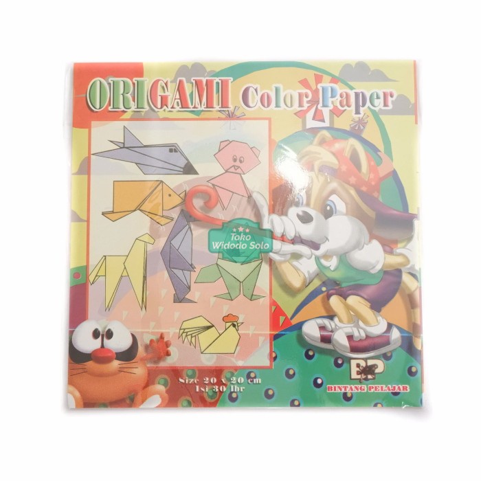 

Kertas Lipat BP Bintang Pelajar 20x20cm Origami 1 Pack