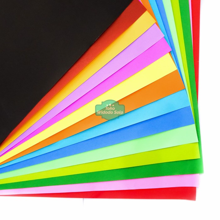 

Kertas Asturo Satu Warna Dekorasi Prakarya Hias 40x60cm 1 Lembar