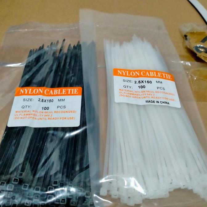 

^^^^^] kabel Ties 15cm tali Ties 1pack 100pcs