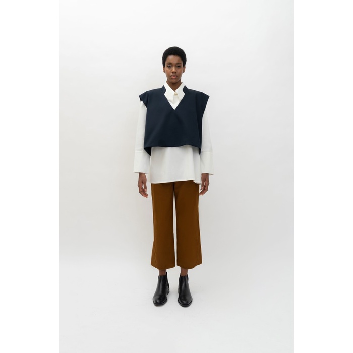 Masshiro&Co. - Haneen Bib Deep Navy