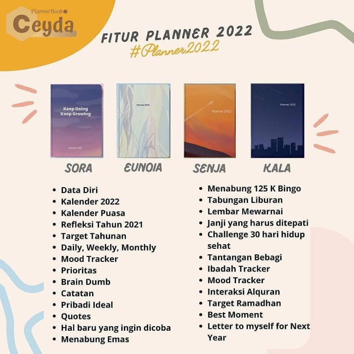 

Promo Planner 2022 1 Pcs - Ra Planner