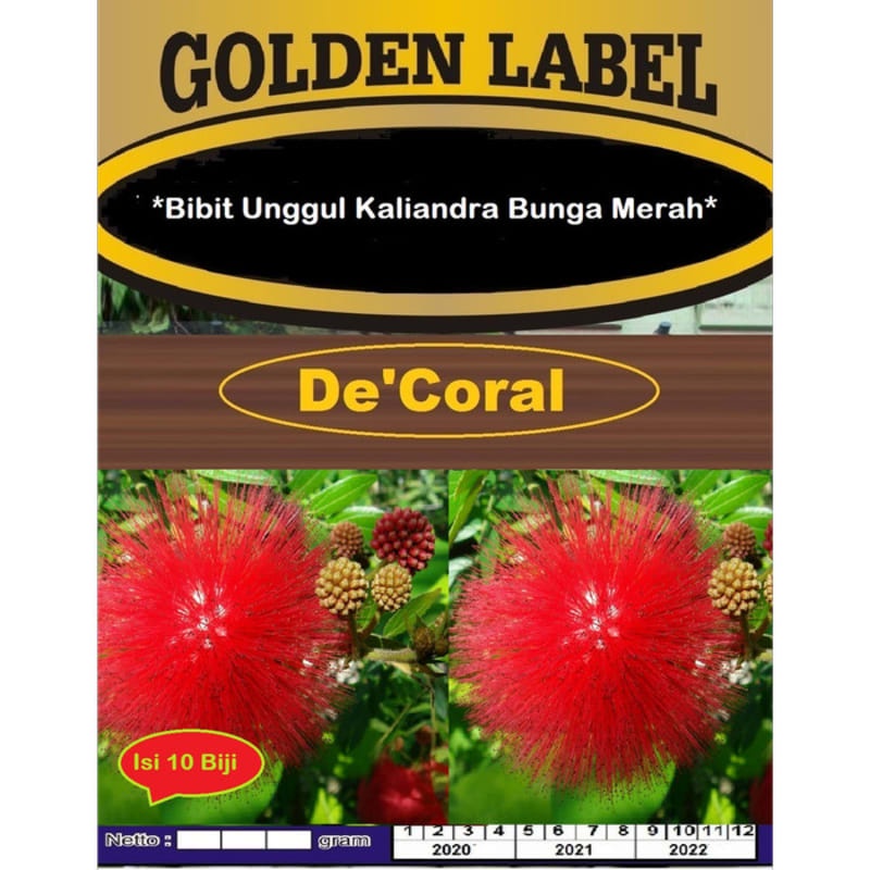 Bibit Unggul Kaliandra Bunga Merah | Benih Kaliandra