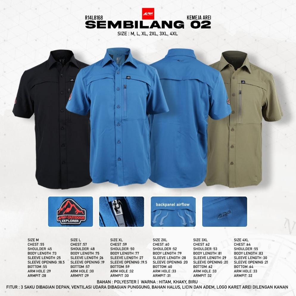 Kemeja Tactical Lapangan Pria Gunung Outdoor Kantor Pdl Wtac Pendek Sembilang 02 Outdoor