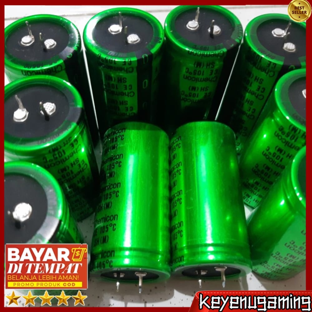 Kapasitor Elco 10000Uf50 V 50V Chemicon