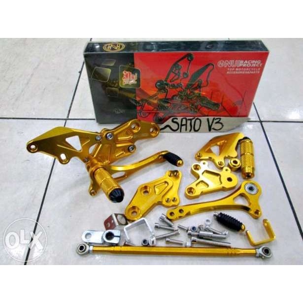 foot step honda cbr 150 lokal (k45)/cbr build up thailand/cbu/cb 150r