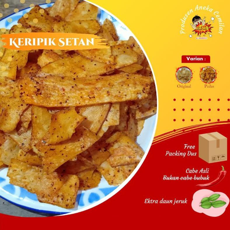 

Baru BELEDAGID Pikset Keripik singkong 1kg