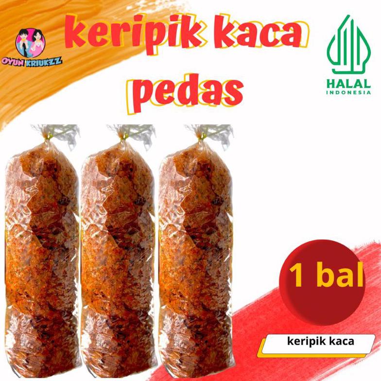 

Termurah KIRCA KERIPIK KACA PEDAS DAUN JERUK 1 BAL | KIRCA PEDAS CIKUR JERUK Best Seller