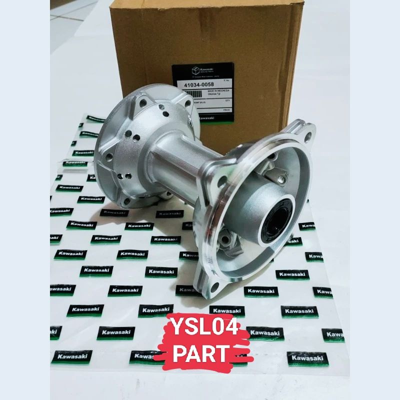 TROMOL BELAKANG 28 HOLE KAWASAKI KLX 150 L BF KLX S TELE D-TRACKER