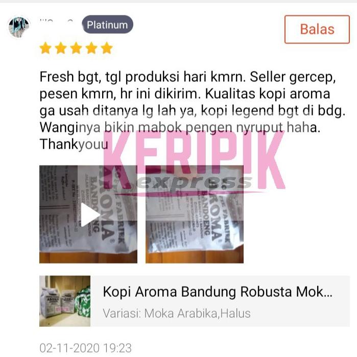 

Model baru - Kopi Aroma Bandung Robusta Moka Mokka Arabika Toraja semua Varian 250 gr