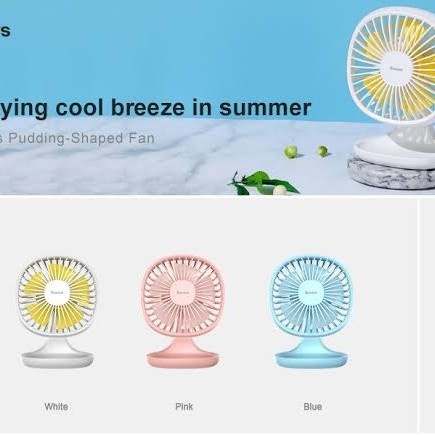 BAYAR DITEMPAT kipas angin baseus pudding fan mini portable kipas meja original /KIPAS ANGIN