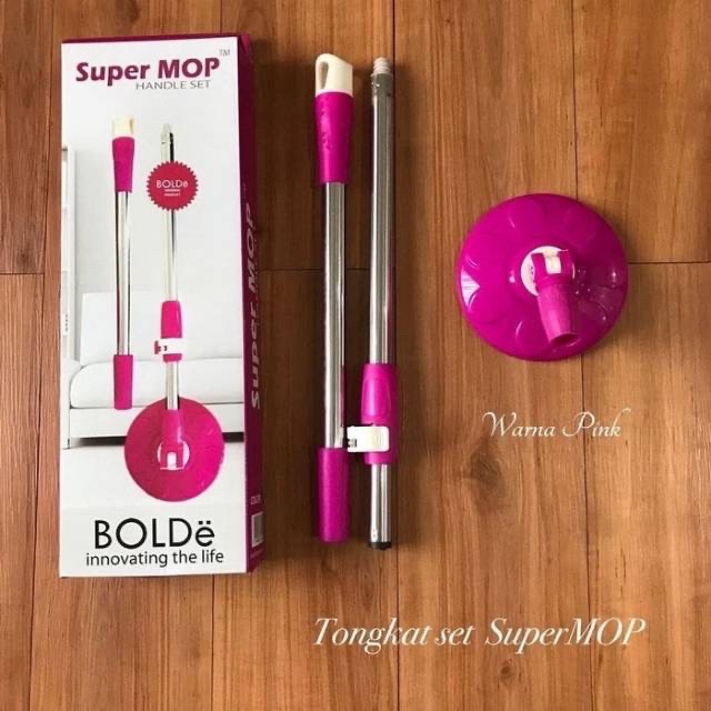 Handle Set Bolde Super Mop / tongkat Pel super Mop