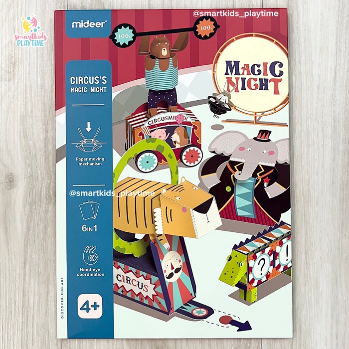 

Mideer Origami Circus's Magic Night Mainan Edukasi Anak