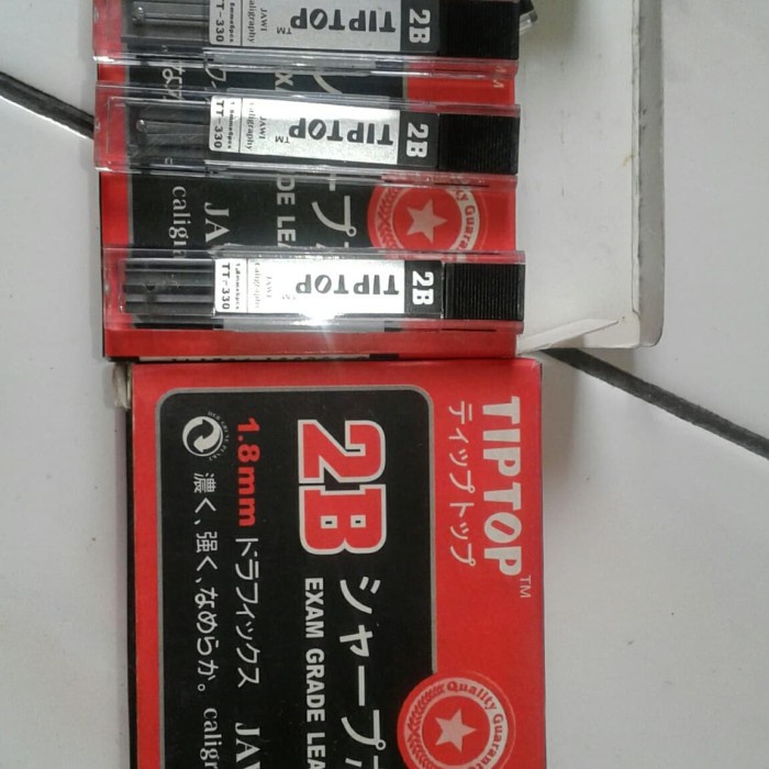 

isi pensil kaligrafi leads 2B termurah 1pak