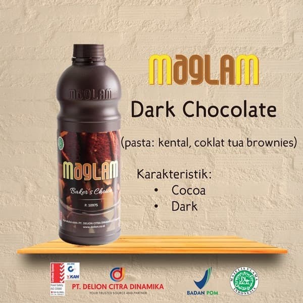 

Perisa Dark Chocolate / Pasta Dark Chocolate Maglam 1Kg