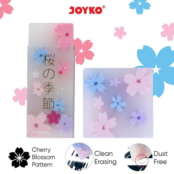 

BARANG TERBARU !!! JOYKO SAKURA ERASER PENGHAPUS BUNGA - TERLARIS