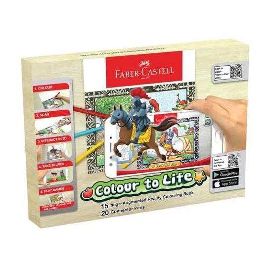 

BARANG TERBARU !!! FABER CASTELL COLOUR TO LIFE INTERACTIVE COLORING SET MEWARNAI - TERLARIS