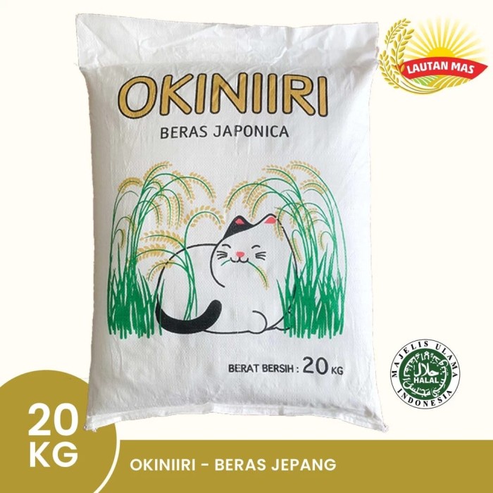 

Okiniiri Beras Jepang Okiniri 20kg 20 kg