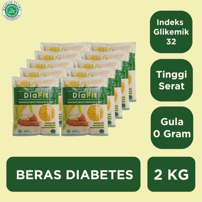 

Diafit Analog Rice - 2 kg