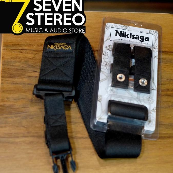 Nikisaga Strap Lock Gitar - Bass