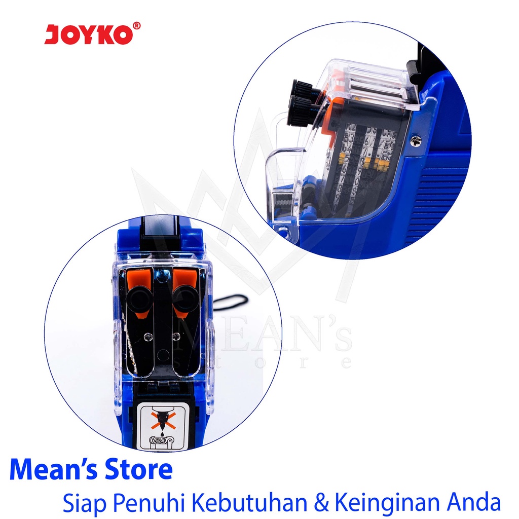 

Alat Label Harga Joyko Mx-6600A / Mesin Label Harga 2 Baris (Harga Dan Nama Atau Merk)