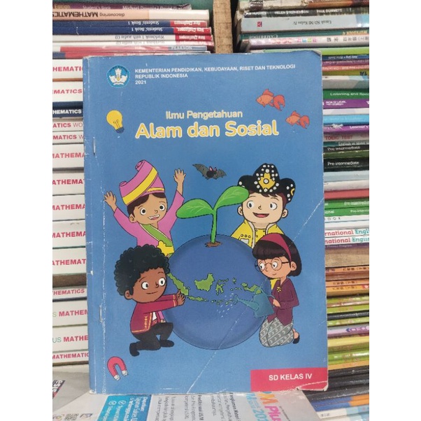 BUKU ILMU PENGETAHUAN ALAM DAN SOSIAL/IPA/IPS KELAS 4/IV SD/BSE/BOS/KEMENDIKBUD