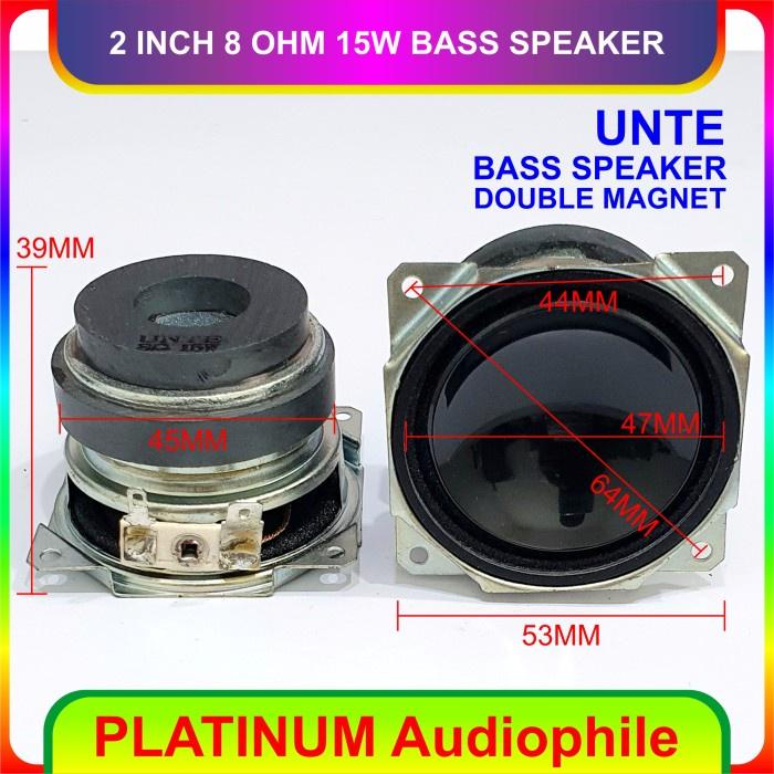 Speaker 2 Inch Hifi Bass Speaker Double Magnet Speaker 2" mid woofer Best Seller