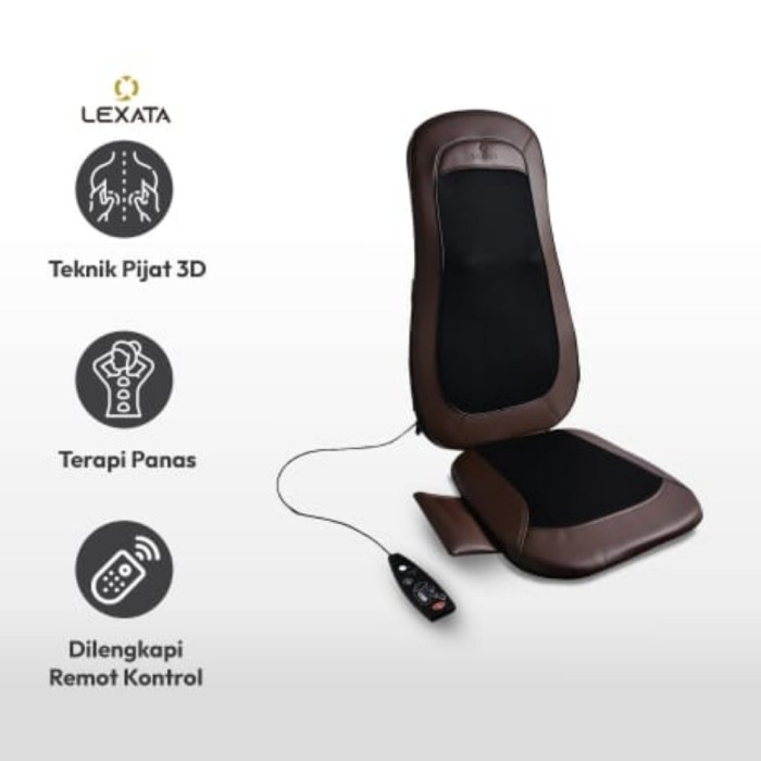Ready Lexata Bantalan Kursi Pijat Shiatsu 3d 01