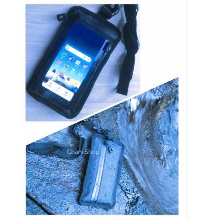 sako gantung leher-dompet hp pvs(mika) wallet bimo waterproof