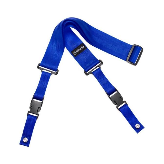 DiMarzio DD2200BL Nylon ClipLock Quick Release 2Inch Guitar Strap, Blu