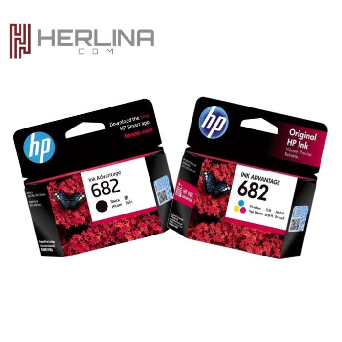 

TINTA PRINTER HP BLACK - TRI COLOUR 678 680 682 704 802 803 ORIGINAL