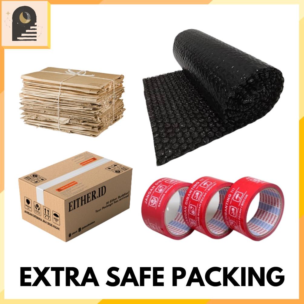 

EXTRA SAFE PACKING BUBBLE WRAP / KARDUS JADI / STICKER FRAGILE (MOHON BACA DESKRIPSI DENGAN TELITI)