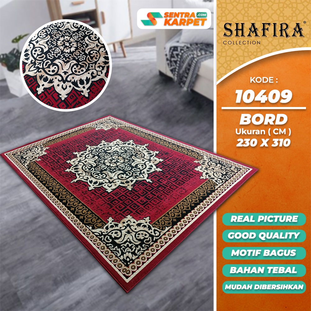 karpet Rumah Permadani Shafira 10409 Bord 230 x 310 CM | Sentra Karpet | Limited Stock