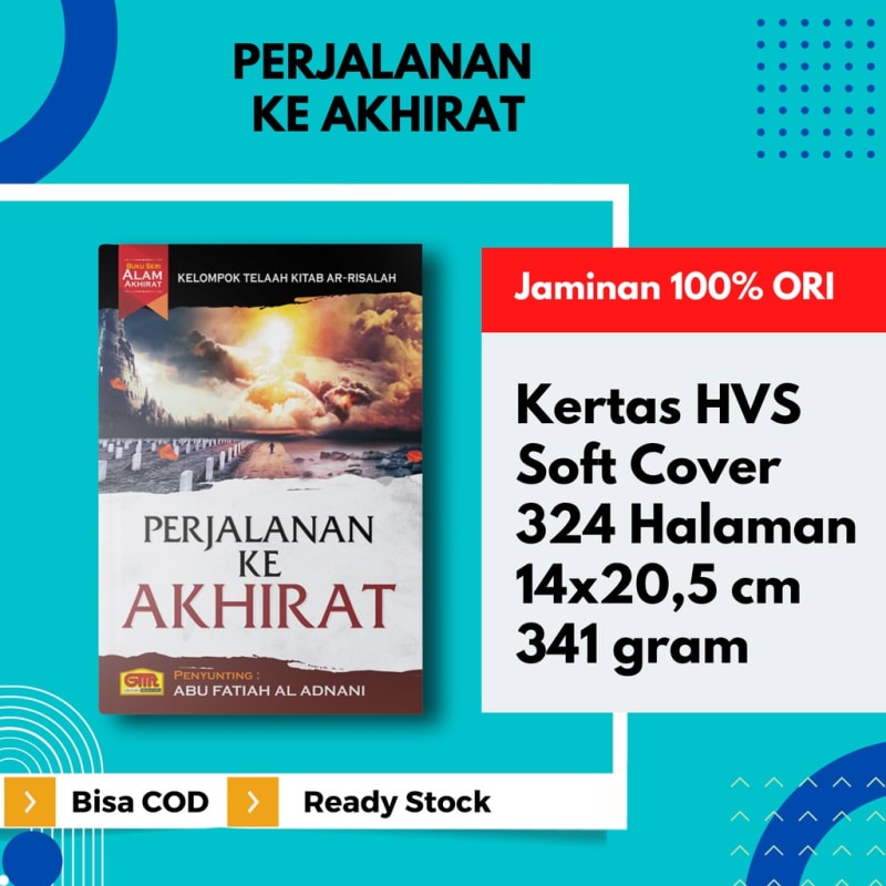 (Buku Keren) Perjalanan Ke Akhirat Pustaka Arafah Original