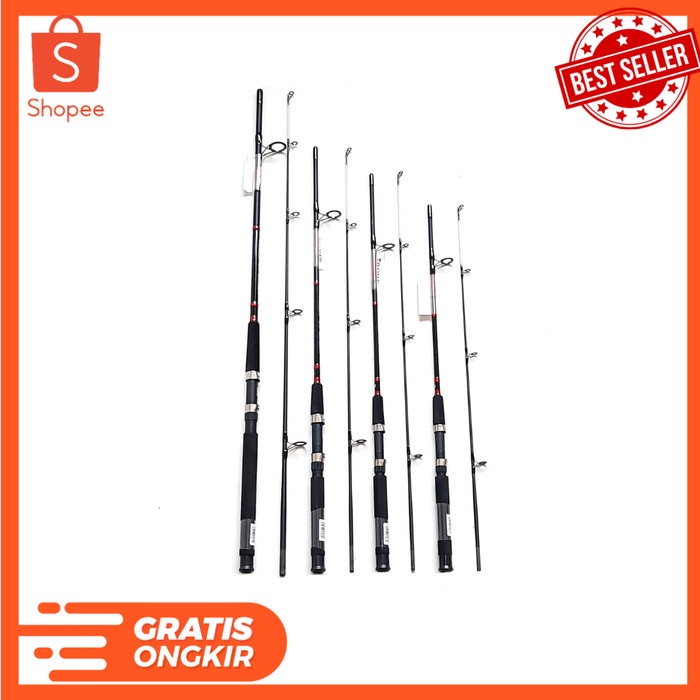 [New Ori] Joran Pancing Daiwa Jupiter Power Tip 150 Carbon Premium Terlaris Berkualitas