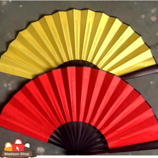 

Kipas Besar Merah Dan Emas Kipas Menari Imlek Kipas Gold Dancing Fan Limited Edition