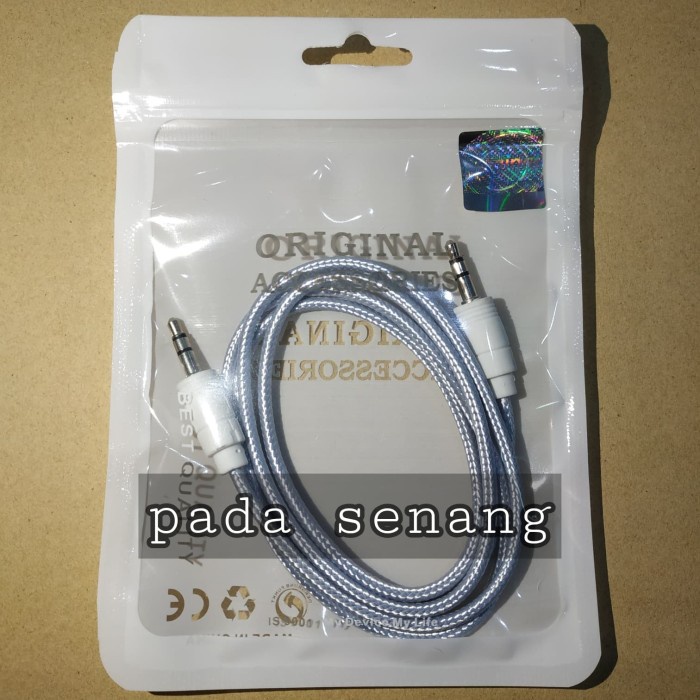 Kabel Aux/Cable Aux Audio Mobil/Best Quality/Cable Extension Audio Aux Terbaik