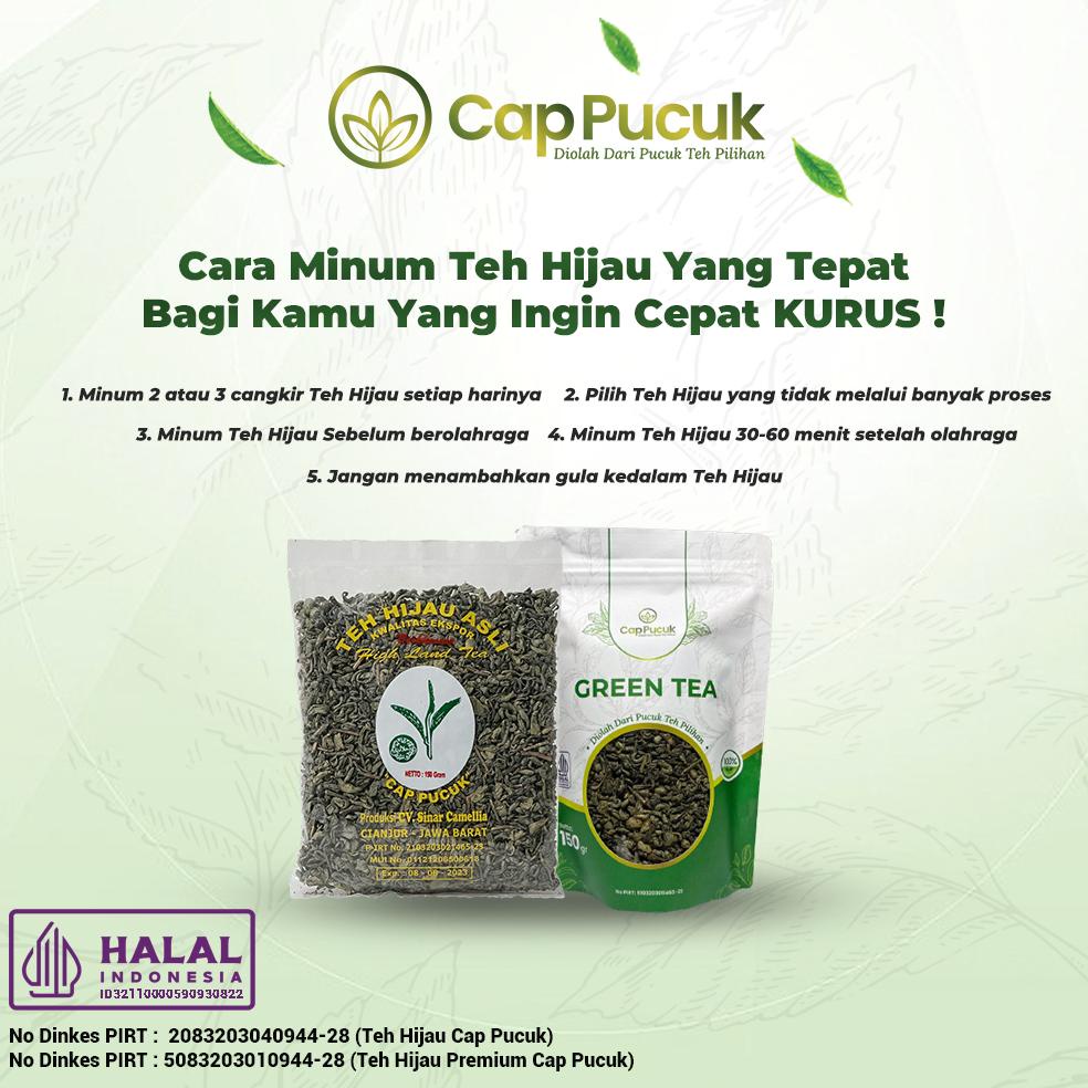 

Kekinian TEH HIJAU (PEKO SPESIAL ) / GREEN TEA CAP PUCUK "" !!