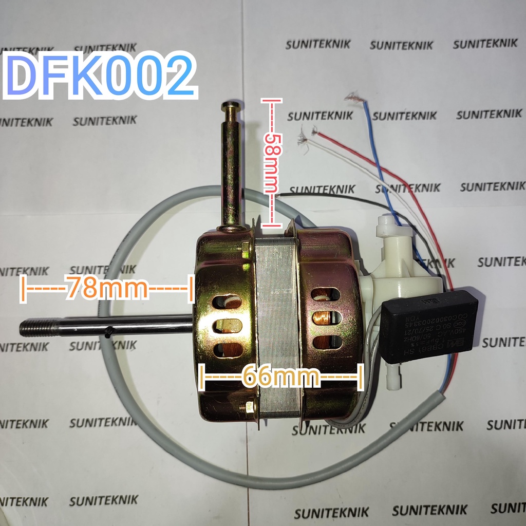 MOTOR DINAMO KIPAS ANGIN MIYAKO 12 INCHI - 16 INCHI DFK002