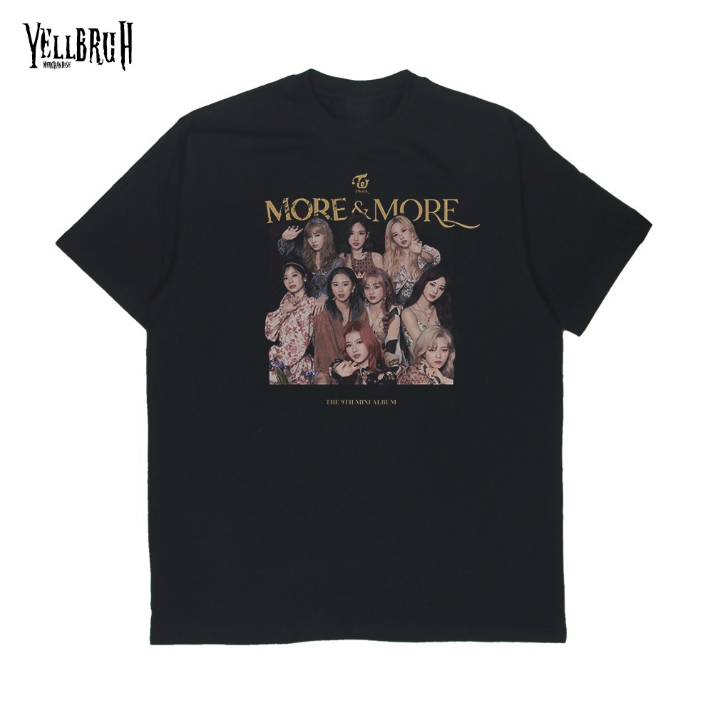 Tshirt Twice More & More Yellbruh Merchandise Tee Baju Kaos