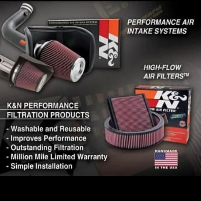 FILTER UDARA K&N KNN TOYOTA AVANZA 2010 murmer
